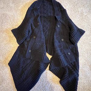 Consuelo Casalli Oversized Sweater Coat